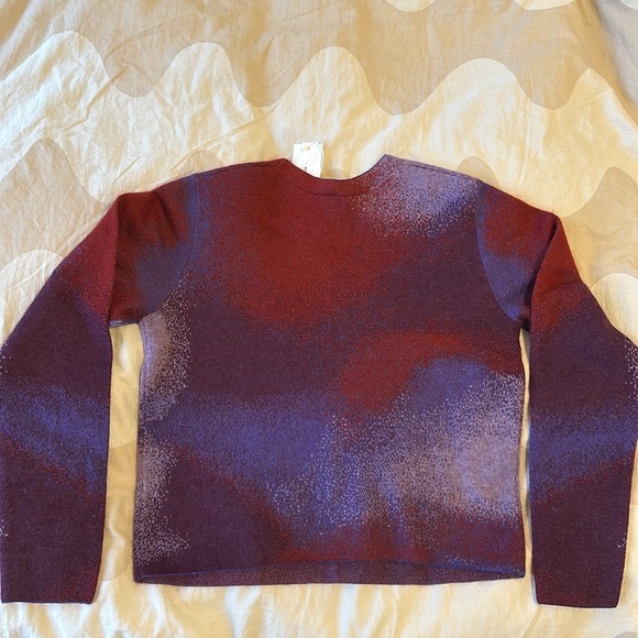 Vince ombre jacquard crew sweater- NWT - Picture 5 of 8